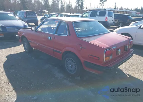 1981 Honda Prelude z USA, uszkodzony, nr VIN JHMSN5222BC043678